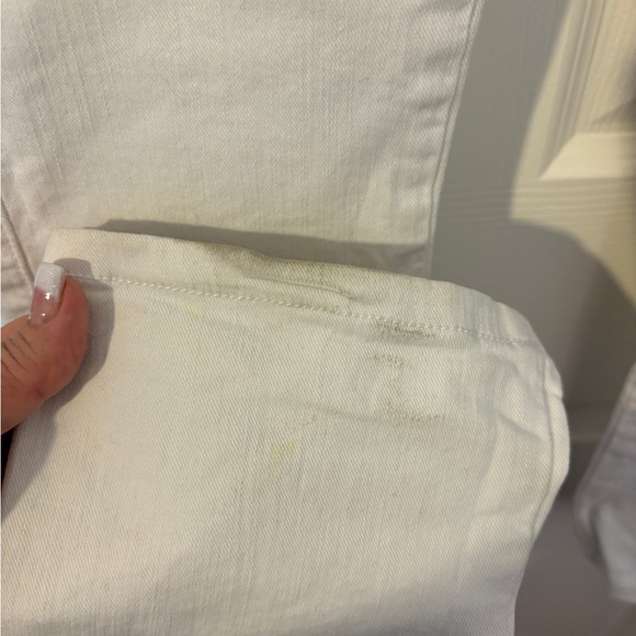 Women’s Guess Brittany Boot White Jeans - Picture 7 of 8